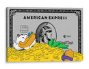 Scrooge Amex Platinum - Khevth Art | Cuadro decorativo de Canvas Lab