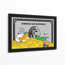 Scrooge Amex Platinum - Khevth Art | Cuadro decorativo de Canvas Lab