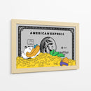 Scrooge Amex Platinum - Khevth Art | Cuadro decorativo de Canvas Lab