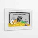 Scrooge Amex Platinum - Khevth Art | Cuadro decorativo de Canvas Lab