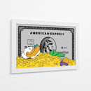 Scrooge Amex Platinum - Khevth Art | Cuadro decorativo de Canvas Lab
