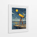Luna llena II - DIEGO D L | Cuadro decorativo de Canvas Lab