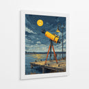 Luna llena II - DIEGO D L | Cuadro decorativo de Canvas Lab