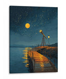 Estrellas y luna - DIEGO D L | Cuadro decorativo de Canvas Lab