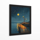Estrellas y luna - DIEGO D L | Cuadro decorativo de Canvas Lab