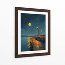 Estrellas y luna - DIEGO D L | Cuadro decorativo de Canvas Lab