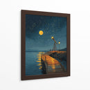 Estrellas y luna - DIEGO D L | Cuadro decorativo de Canvas Lab