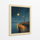 Estrellas y luna - DIEGO D L | Cuadro decorativo de Canvas Lab