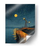 Estrellas y luna - DIEGO D L | Cuadro decorativo de Canvas Lab