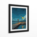 Muelle astronómico  - DIEGO D L | Cuadro decorativo de Canvas Lab