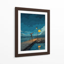 Muelle astronómico  - DIEGO D L | Cuadro decorativo de Canvas Lab