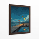 Muelle astronómico  - DIEGO D L | Cuadro decorativo de Canvas Lab
