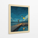Muelle astronómico  - DIEGO D L | Cuadro decorativo de Canvas Lab