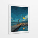 Muelle astronómico  - DIEGO D L | Cuadro decorativo de Canvas Lab