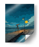 Muelle astronómico  - DIEGO D L | Cuadro decorativo de Canvas Lab