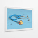 Estetoscopio - DIEGO D L | Cuadro decorativo de Canvas Lab