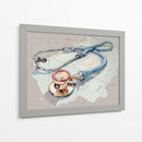 Corazon - DIEGO D L | Cuadro decorativo de Canvas Lab