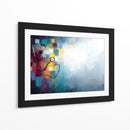 Latidos coloridos - DIEGO D L | Cuadro decorativo de Canvas Lab