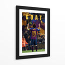 GOAT MESSI - OctavioStudio88 | Cuadro decorativo de Canvas Lab