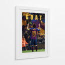 GOAT MESSI - OctavioStudio88 | Cuadro decorativo de Canvas Lab