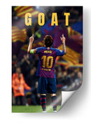 GOAT MESSI - OctavioStudio88 | Cuadro decorativo de Canvas Lab