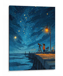 Lluvia de estrellas - DIEGO D L | Cuadro decorativo de Canvas Lab