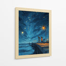 Lluvia de estrellas - DIEGO D L | Cuadro decorativo de Canvas Lab