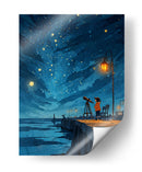 Lluvia de estrellas - DIEGO D L | Cuadro decorativo de Canvas Lab