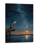 Noche de estrellas II - DIEGO D L | Cuadro decorativo de Canvas Lab