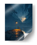Noche de luna - DIEGO D L | Cuadro decorativo de Canvas Lab