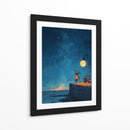 Luna II - DIEGO D L | Cuadro decorativo de Canvas Lab