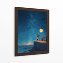 Luna II - DIEGO D L | Cuadro decorativo de Canvas Lab