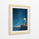 Luna II - DIEGO D L | Cuadro decorativo de Canvas Lab