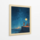 Luna II - DIEGO D L | Cuadro decorativo de Canvas Lab