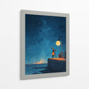 Luna II - DIEGO D L | Cuadro decorativo de Canvas Lab