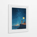 Luna II - DIEGO D L | Cuadro decorativo de Canvas Lab