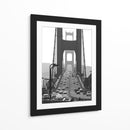 PUENTE GOLDEN GATE BLANCO Y NEGRO  - ALEJANDRE PHOTOGRAPHY | Cuadro decorativo de Canvas Lab