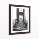 PUENTE GOLDEN GATE BLANCO Y NEGRO  - ALEJANDRE PHOTOGRAPHY | Cuadro decorativo de Canvas Lab