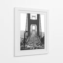 PUENTE GOLDEN GATE BLANCO Y NEGRO  - ALEJANDRE PHOTOGRAPHY | Cuadro decorativo de Canvas Lab