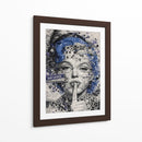 MONROE EN SILENCIO  - OctavioStudio88 | Cuadro decorativo de Canvas Lab