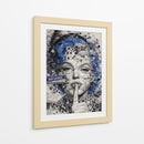 MONROE EN SILENCIO  - OctavioStudio88 | Cuadro decorativo de Canvas Lab