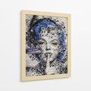 MONROE EN SILENCIO  - OctavioStudio88 | Cuadro decorativo de Canvas Lab
