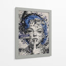 MONROE EN SILENCIO  - OctavioStudio88 | Cuadro decorativo de Canvas Lab