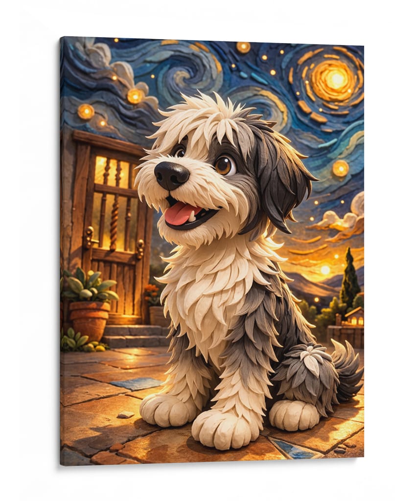 Compañero Bajo las Estrellas - OctavioStudio88 | Cuadro decorativo de Canvas Lab