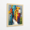 Barrio colorido - DIEGO D L | Cuadro decorativo de Canvas Lab