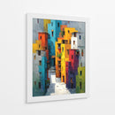 Barrio colorido - DIEGO D L | Cuadro decorativo de Canvas Lab