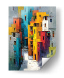 Barrio colorido - DIEGO D L | Cuadro decorativo de Canvas Lab