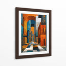 Edificios coloridos - DIEGO D L | Cuadro decorativo de Canvas Lab