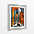 Edificios coloridos - DIEGO D L | Cuadro decorativo de Canvas Lab