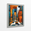 Edificios coloridos - DIEGO D L | Cuadro decorativo de Canvas Lab